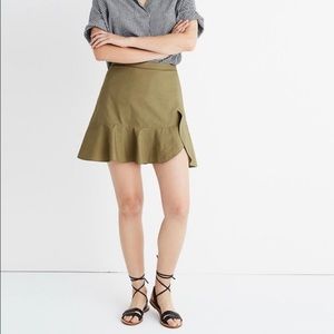 Madewell |  Ruffle Wrap Skirt